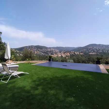 Superbe Bas De Villa 80 M2 Piscine Privee Reservee Aux Vacanciers Avec Vue Magnifique 6 Couchages 라론드레모레 외부 사진